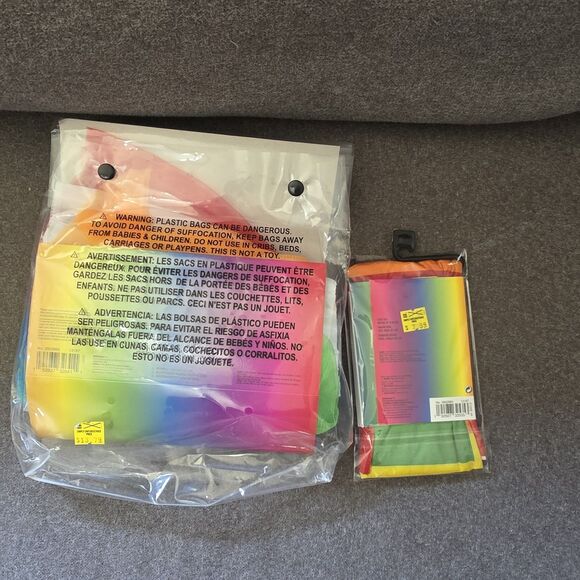 Rainbow Tutu Skirt Suit Yourself S/M Dress Halloween Child Costume And Tights - Picture 4 of 5